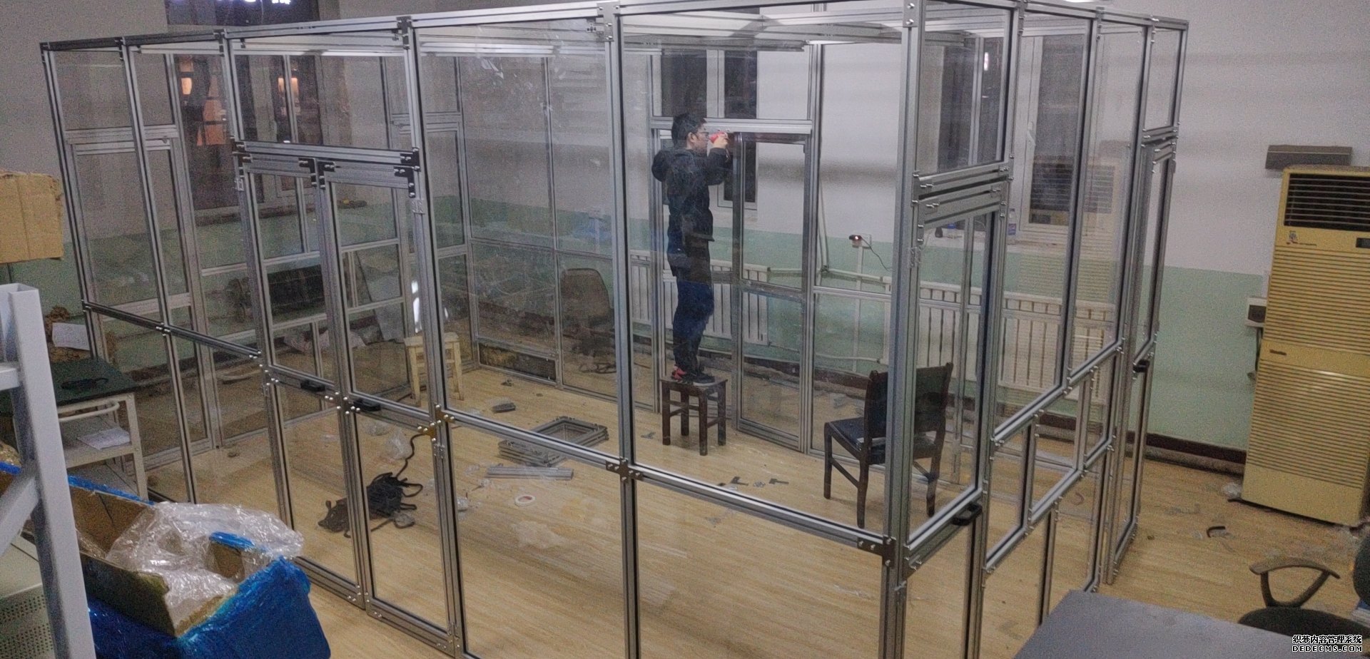 亞克力（有機玻璃）潔凈棚